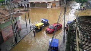 Río Tumbes se desborda y afecta al barrio de Bellavista