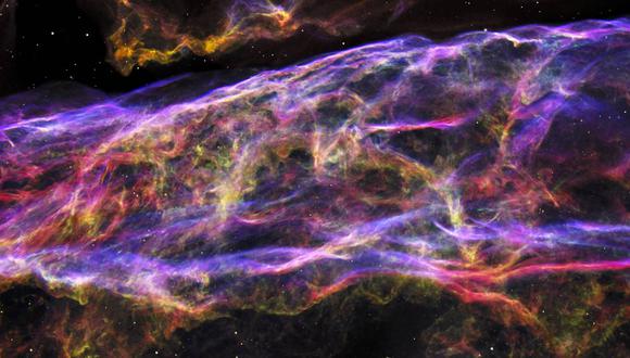 Ilustración del remanente de una supernova. (Imagen: ESA/NASA)