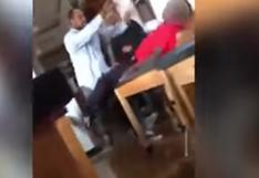 Este profesor golpeó brutalmente a su alumno de 14 años