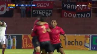 Universitario vs. FBC Melgar: Bernardo Cuesta aprovechó un rebote para marcar el gol del empate | VIDEO