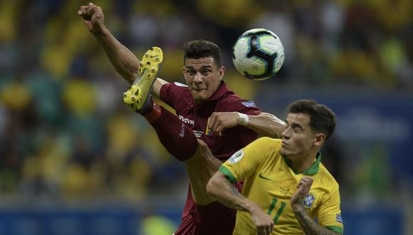 El favorito Brasil sufrió ante Venezuela su primer traspié en la Copa América 2019, de la que es anfitrión, al empatar 0-0 con una voluntariosa Venezuela en Salvador. (Foto: AFP)