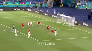 Italia vs. Turquía: Immobile anotó el 2-0 para los ‘Azzurri’ en el Olímpico de Roma | VIDEO