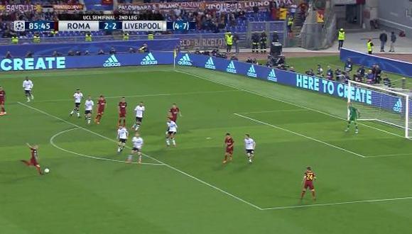 Liverpool vs. Roma: el golazo de Nainggolan sobre el final | VIDEO