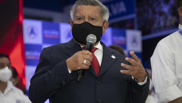 El líder de Alianza para el Progreso se reunió con el presidente Pedro Castillo en Palacio de Gobierno la semana pasada. | Foto: GEC