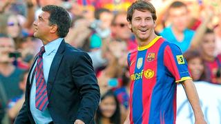 Joan Laporta tiene la clave para Messi siga en Barcelona: “Leo no se guía por el dinero” [VIDEO]