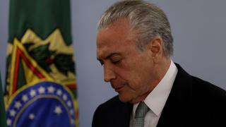 Mercados brasileños se desploman con el escándalo del presidente Temer