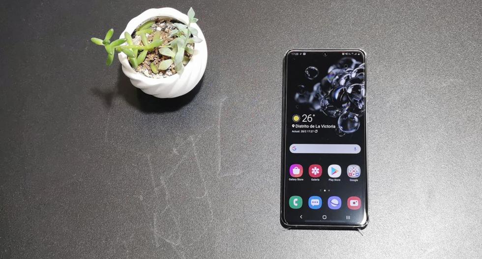 El Galaxy S20 Ultra es el smartphone más moderno que Samsung tiene disponible en el mercado local. (Foto: Bruno Ortiz Bisso)