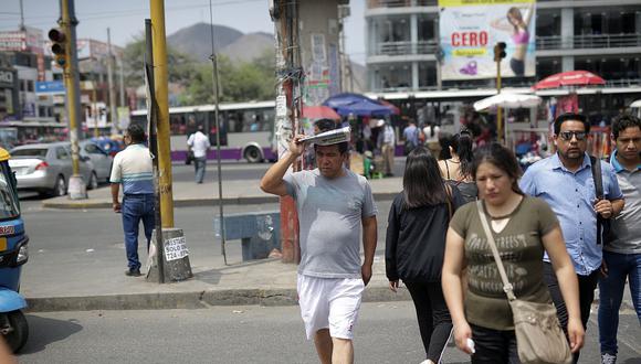 Senamhi informa que Lima registrará altas temperaturas en el verano. (Foto: GEC)