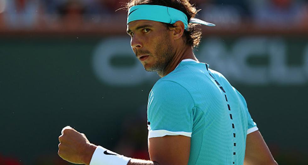 Rafael Nadal venció a Fernando Verdasco y clasifica a octavoa de final en Indian Wells | Foto: Getty Images