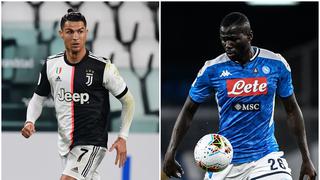 Juventus vs. Napoli: con Cristiano Ronaldo, alineaciones confirmadas de la final de la Copa Italia | FOTOS