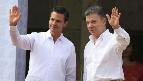 Santos felicitó a Peña Nieto por captura de 'El Chapo' Guzmán