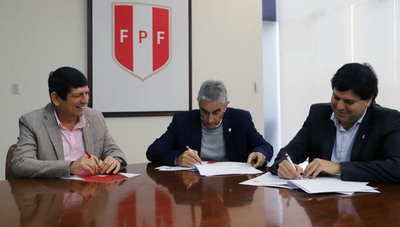 Oblitas se mantiene como directivo en la Federación Peruana de Fútbol. (Foto: FPF)