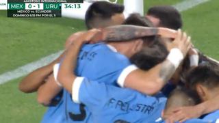 Matías Vecino anotó el 1-0 de Uruguay sobre México | VIDEO