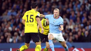 Con gol de Haaland: Manchester City derrotó a Dortmund en la Champions League