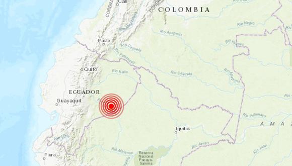 El sismo de 7,7 fue sentido en Pastaza en Loreto. (Foto: USGS)