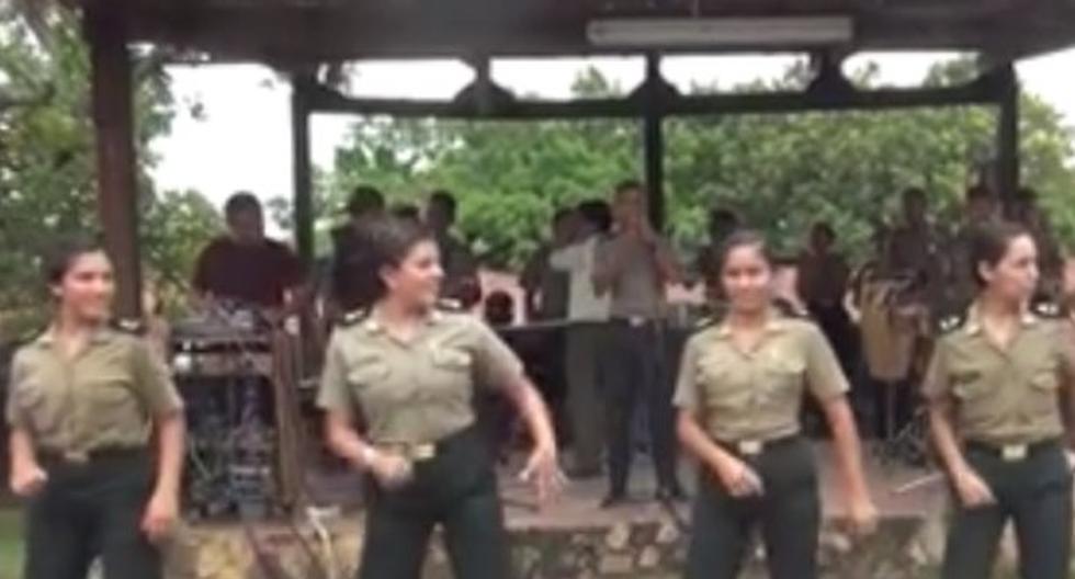 Orquesta de la Policía sorprende a cibernautas. (Foto: Captura)