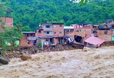 Cusco: intensas lluvias dejan destruido el distrito de Echarati