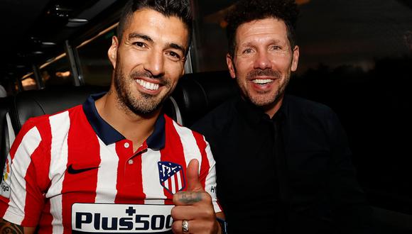 Simeone sobre el fichaje de Suárez: "Vino con toda la cuestión vivida de su salida en Barcelona y llegó con rebeldía".