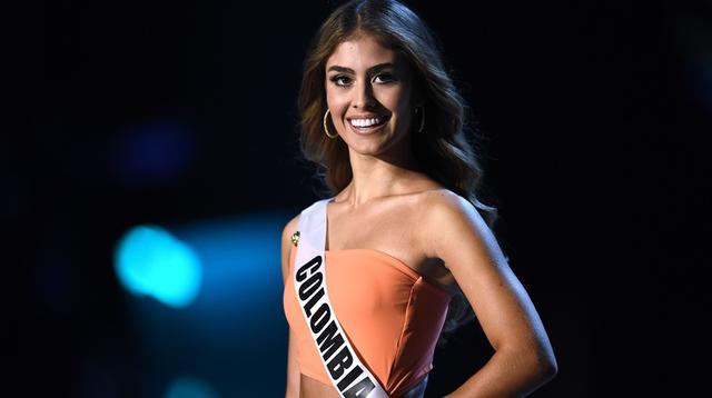 Valeria Morales, Miss Colombia, en la preliminar del Miss Universo. (Foto: Agencias)
