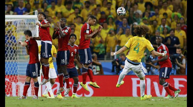 CUADROxCUADRO: David Luiz y el golazo que marcó de tiro libre - 1