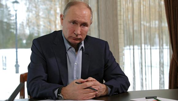 El presidente ruso Vladimir Putin. AP