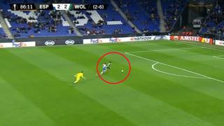 ¡Con el arco vacío! La insólita ocasión de gol que falló jugador en la Europa League | VIDEO