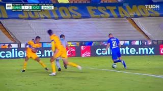 Tigres vs. Cruz Azul: Jonathan Rodríguez y el 2-1 a favor de la ‘Máquina Cementera’ | VIDEO