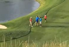YouTube: golfistas se agarran a puñetes y terminan pelea de forma inesperada 