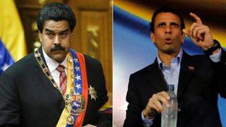 Maduro y Capriles se acusan entre insultos de los problemas del país