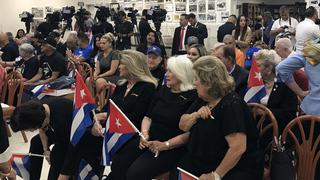 Cubanos de Miami recuerdan el 11-J con mensajes a Cuba, Biden, Canadá y la Unión Europea