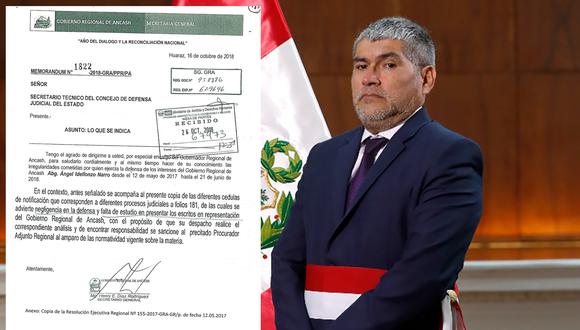 Actual ministro de Justicia Yldefonso Narro fue acusado de negligencia en sus funciones cuando fue procurador del Gobierno Regional de Anchash.