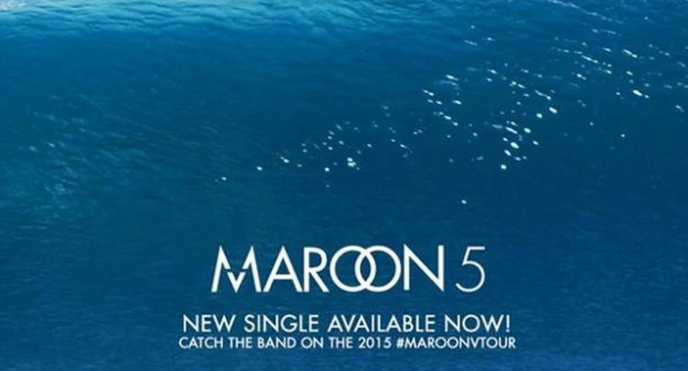 Maroon 5 lanza nuevo sencillo. (Foto: Difusión)
