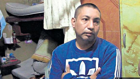 El de la foto es Adolfo Celestino Gutiérrez Copitán, el cabecilla de Los Sanguinarios. Su celda en el penal de Huacho fue requisada el 16 de mayo en un megaoperativo.
