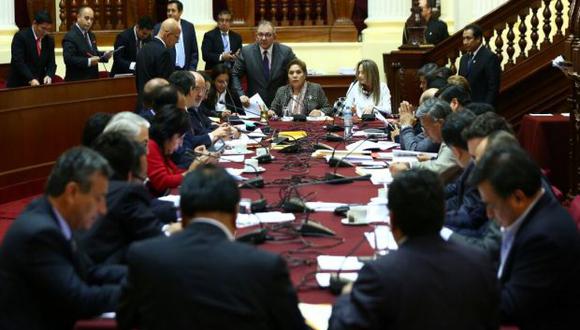 La Comisión Permanente volverá a sesionar el miércoles 19 para debatir el informe del grupo que evaluará a Nelson Shack, quien será invitado para ese día. (Foto: Congreso de la República)