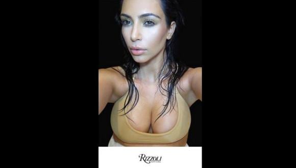 Facebook: Kim Kardashian publicó foto de portada de su libro