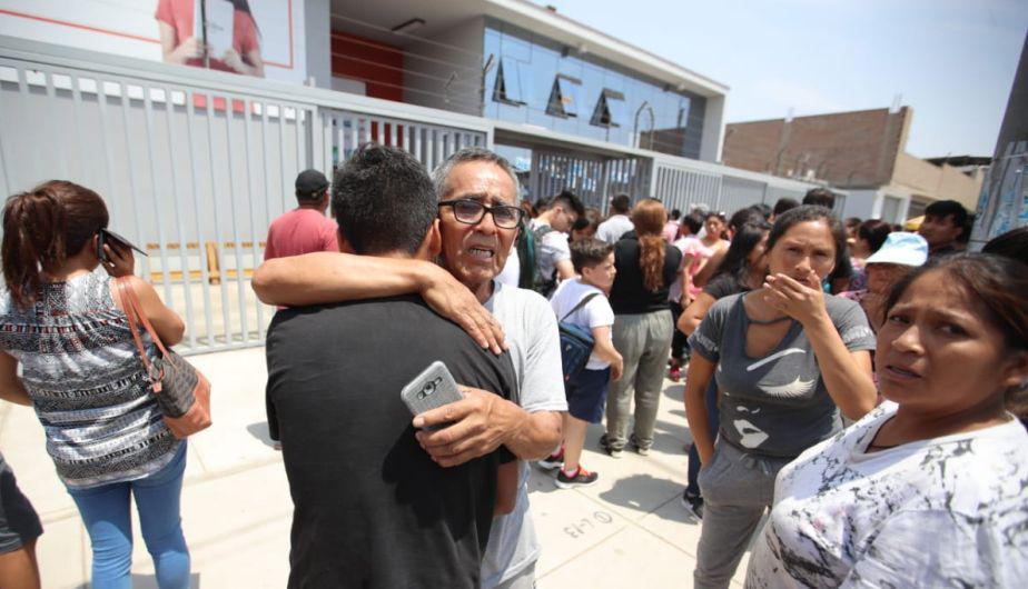 Gran consternación ha causado lo ocurrido en el colegio Trilce. (Foto: Giancarlo Ávila)