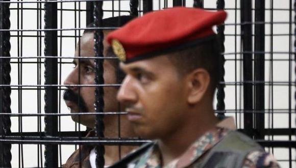 El soldado jordano condenado a cadena perpetua por matar a 3 estadounidenses. (Foto: AFP)