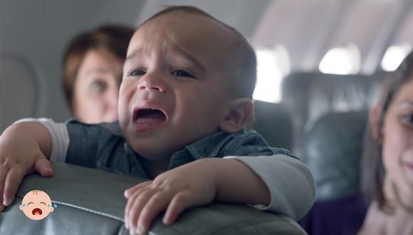 Estos pasajeros nunca disfrutaron más de viajar con bebés