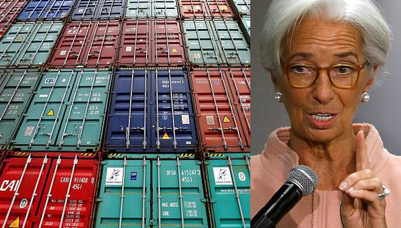 Si se intensifican las tensiones comerciales entre EE.UU. y China, las dos economías más grandes del mundo, se afectarán la confianza e inversiones, dijo Lagarde. (Fotos: Reuters)