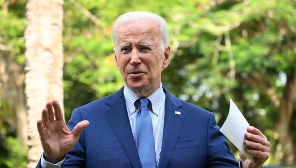 El presidente de EE. UU., Joe Biden. (Foto de SAUL LOEB / AFP)