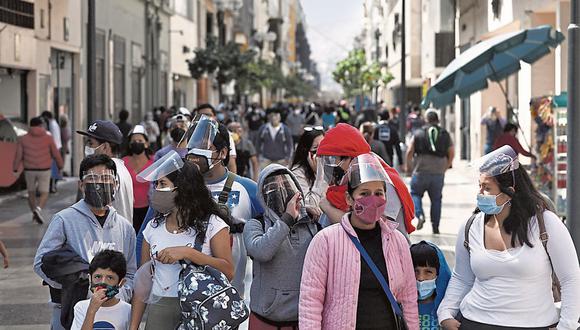 El Minsa decretó que el uso de mascarilla en espacios abiertos volverá a ser obligatorio debido a la cuarta ola del COVID-19 | Foto: Eduardo Cavero  / El Comercio (Archivo)