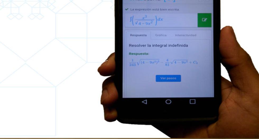 One Second es la app que resuelve los problemas matemáticos complejos y que fue diseñada en Panamá. (Foto: Captura)