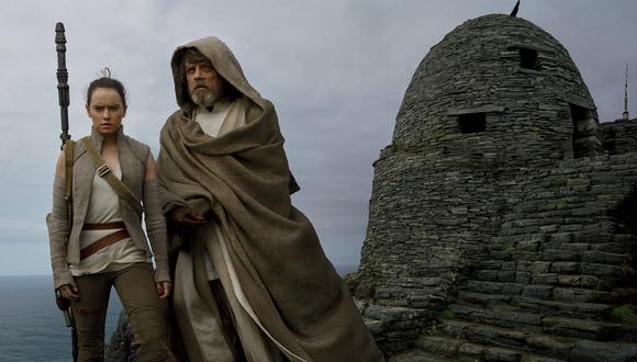 En "Star Wars: The Last Jedi", Luke (Mark Hamill) es maestro a regañadientes de la joven Rey (Daisy Ridley). (Foto: Lucasfilm)