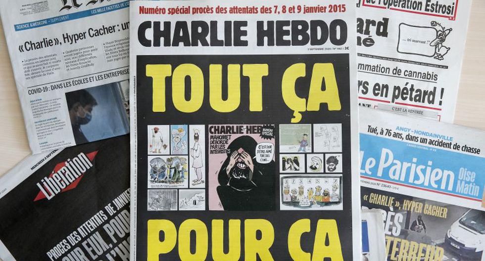 El desafío sigue en pie: así salió “Charlie Hebdo” en Francia esta semana. (Foto: EFE / EPA / YOAN VALAT)