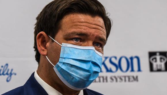 El gobernador de Florida Ron DeSantis en una imagen del 12 de julio del 2020. (Foto: CHANDAN KHANNA / AFP).