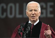 Biden dice que trabaja por “paz duradera” en Oriente Medio, con Estado palestino