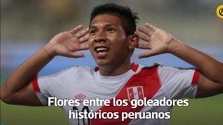 Selección: Edison Flores entre los goleadores históricos