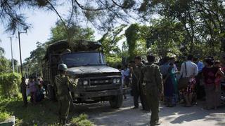 Birmania: Asesinan a machetazos a tres policías