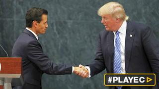 Peña Nieto saludó a Trump: "México y EE.UU. son amigos"