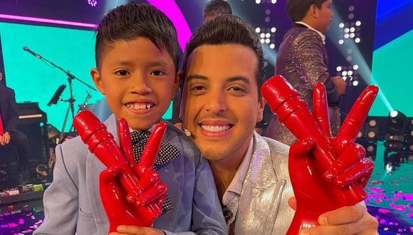 El pequeño Gianmarco Morales ganó "La Voz Kids". (Foto: @latina.pe).